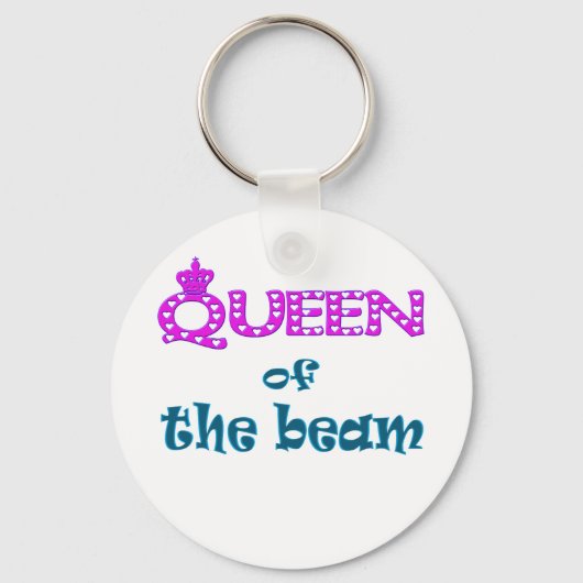 Koningin van de Beam Sleutelhanger (Voorkant)