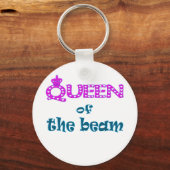 Koningin van de Beam Sleutelhanger (Voorkant)