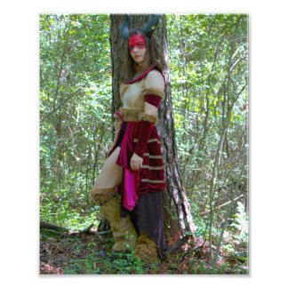 Koningin van de Beasts Foto Afdruk