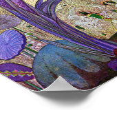 koningin van de bloemen uit Thumbelina Print (Hoek)