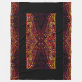 koningin van de botervliegen 50 fleece deken