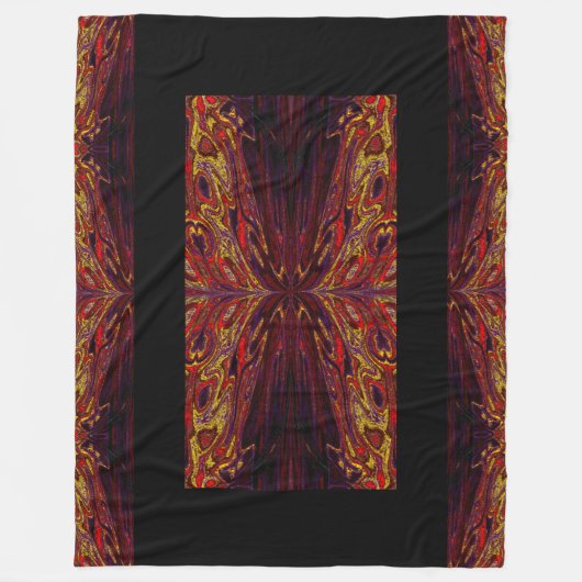 koningin van de botervliegen 50 fleece deken (Voorkant)