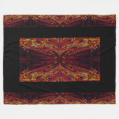 koningin van de botervliegen 50 fleece deken (Voorkant (Horizontaal))