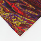 koningin van de botervliegen 50 fleece deken (Hoek)