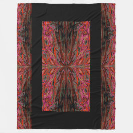 koningin van de botervliegen 55 fleece deken