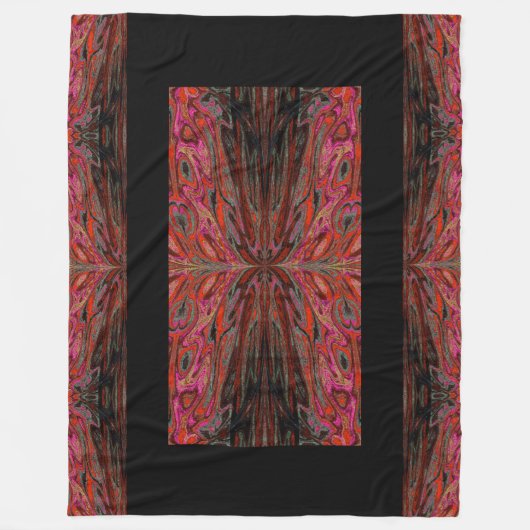 koningin van de botervliegen 55 fleece deken (Voorkant)