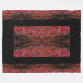 koningin van de botervliegen 55 fleece deken (Voorkant (Horizontaal))