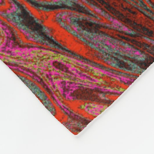 koningin van de botervliegen 55 fleece deken (Hoek)