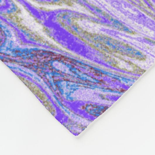 koningin van de botervliegen 56 fleece deken (Hoek)