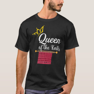 Koningin van de Breisels Grappige Breister Slogan T-shirt