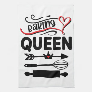 Koningin van de Broodkeuken Theedoek