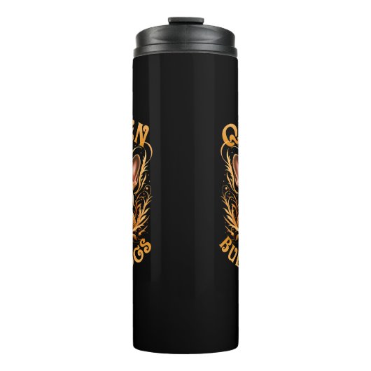 Koningin van de bulldogs franse bulldog moeder thermosbeker (Voorkant)