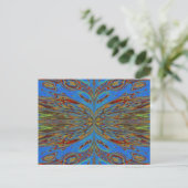 KONINGIN VAN DE BUTTERFLIES 10 BRIEFKAART (Staand voorkant)