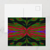 KONINGIN VAN DE BUTTERFLIES 28 BRIEFKAART (Voorkant / Achterkant)