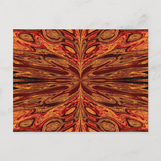 KONINGIN VAN DE BUTTERFLIES 40 BRIEFKAART (Voorkant)
