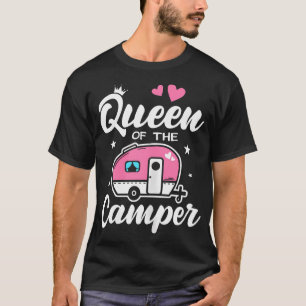 Koningin van de Camper Camping T-shirt