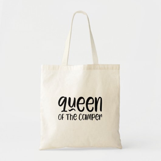 Koningin van de Camper-Canvas tas (Voorkant)