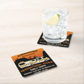 Koningin van de Camper - Funny Camping RV Caravan Kartonnen Onderzetters (Insitu)