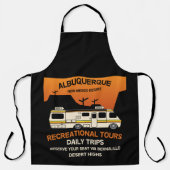 Koningin van de Camper - Funny Camping RV Caravan Schort (Voorkant)