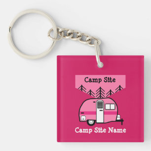 Koningin van de Camper - Funny Camping RV Caravan Sleutelhanger