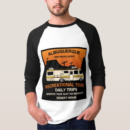 Koningin van de Camper - Funny Camping RV Caravan T-shirt (Voorkant)