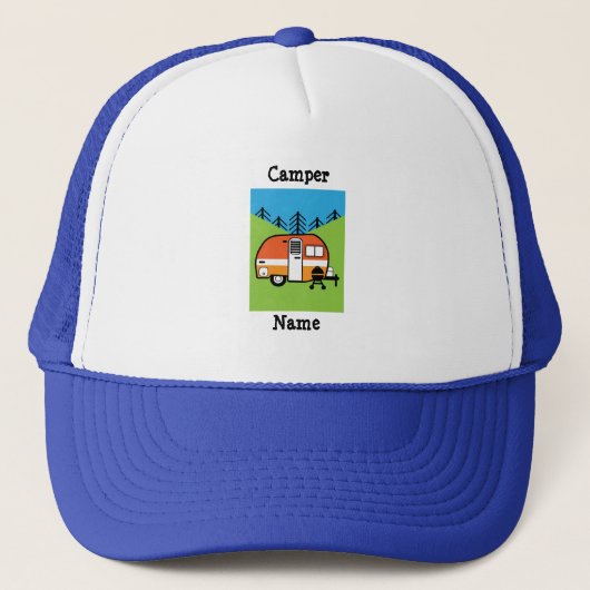 Koningin van de Camper - Funny Camping RV Caravan Trucker Pet (Voorkant)