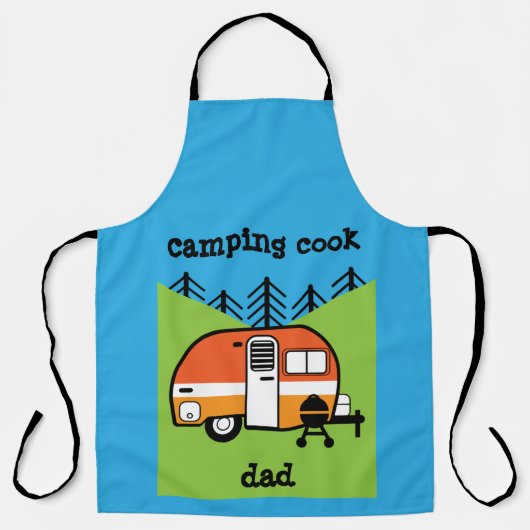 Koningin van de Camper - Grappige Camping RV Carav Schort (Voorkant)