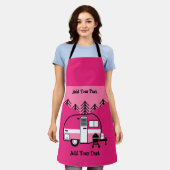 Koningin van de Camper - Grappige Camping RV Schort (Gedragen)
