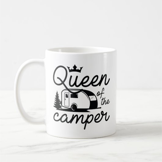 Koningin van de Camper Koffiemok (Links)