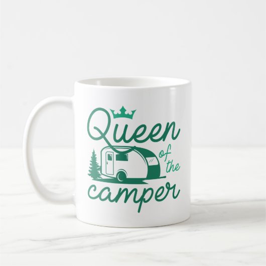 Koningin van de Camper Koffiemok (Links)