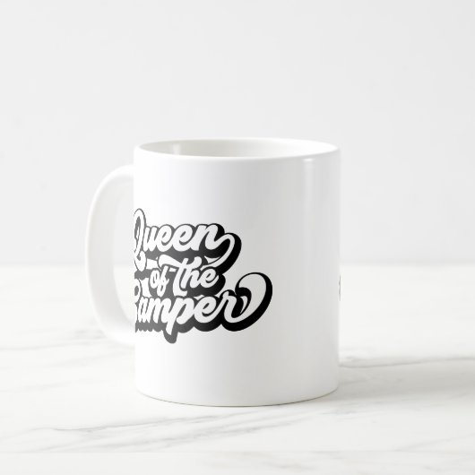 Koningin van de Camper Koffiemok (Voorkant links)