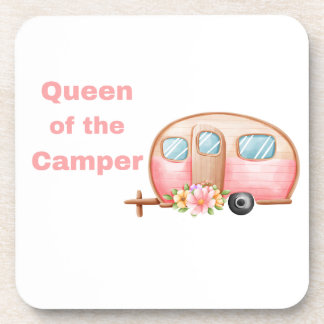 Koningin van de Camper op een Bier Onderzetter