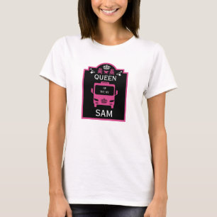 Koningin van de camper RV T-shirt