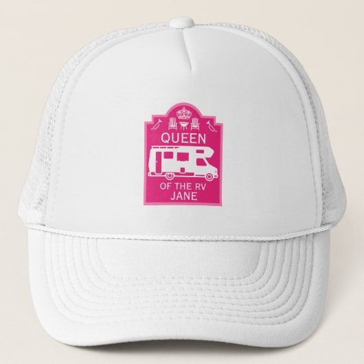 Koningin van de camper RV Trucker Pet (Voorkant)