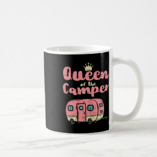 Koningin Van De Camper Schattige Camping Bus Kampe Koffiemok