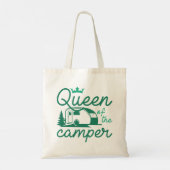 Koningin van de Camper Tote Bag (Achterkant)