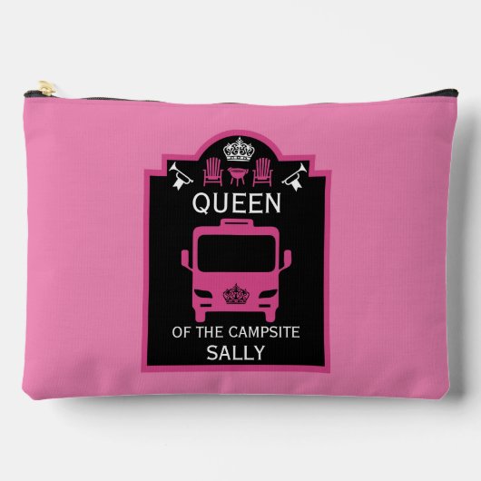 Koningin van de camping etui (Voorkant)