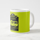 Koningin van de camping grote koffiekop (Voorkant rechts)