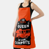 Koningin van de camping schort (Insitu)