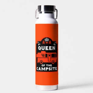 Koningin van de camping waterfles