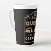 Koningin van de Caravan Latte Mok (Linkerhoek)