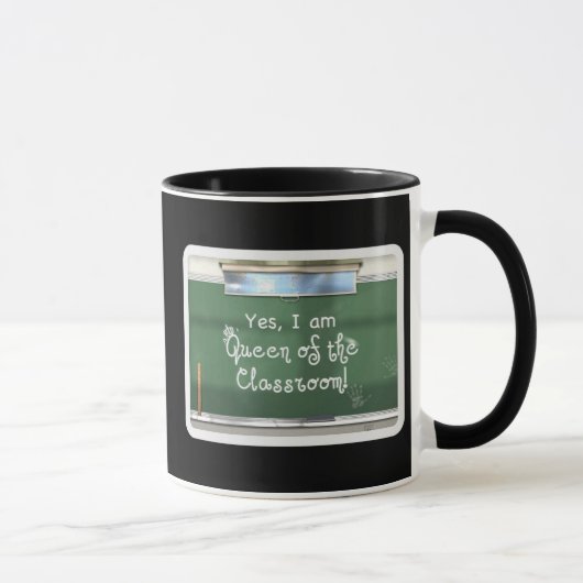 Koningin van de Classroom Mok (Rechts)