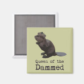 Koningin van de Dammed Magnet (Voorkant / Achterkant)