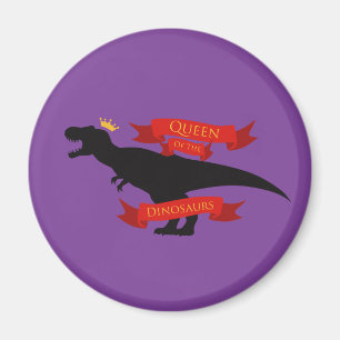 Koningin van de Dinosauriërs Magneet