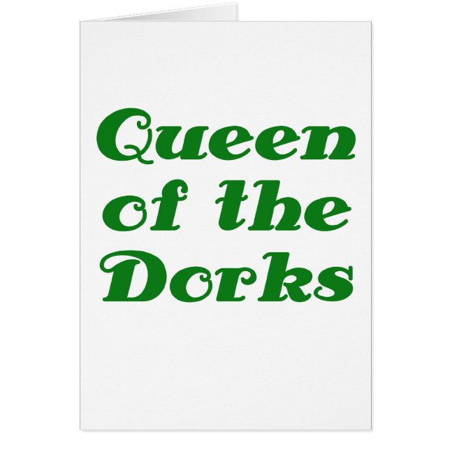 koningin van de Dorks (Voorkant)