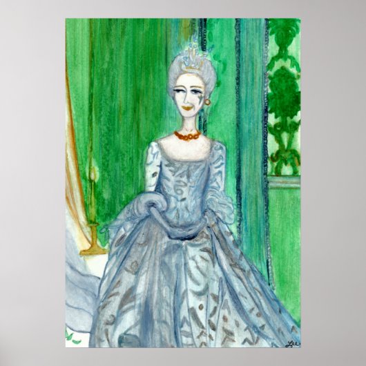 Koningin van de Fairies Archival Print (Voorkant)