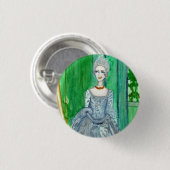 koningin van de Fairies Button (Voorkant /achterkant)