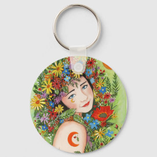 Koningin van de Fairies Sleutelhanger