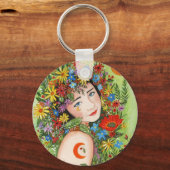 Koningin van de Fairies Sleutelhanger (Voorkant)