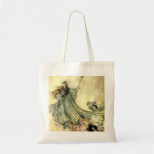 “Koningin van de feeën” door Arthur Rackham Tote Bag (Voorkant)